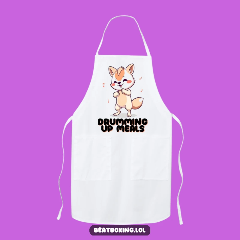 Funny Animal Chef Apron - Cooking with a Complex Beat