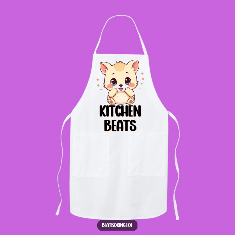 Funny Percussion Paw Apron: Cook with a Beat!