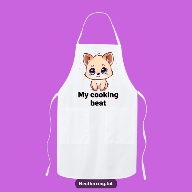 Funny Tiny Animal Apron: Musical Chef, Rhythmic Cooking Fun, Perfect Kitchen Gift!