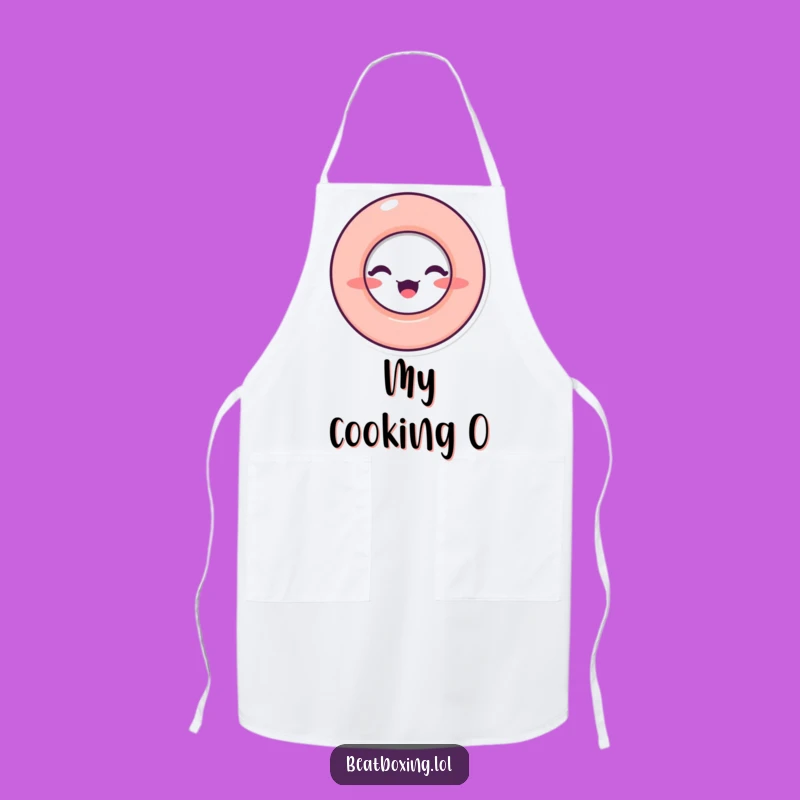 Funny O-Mouth Apron - Chef's Song, Perfect Kitchen Gift