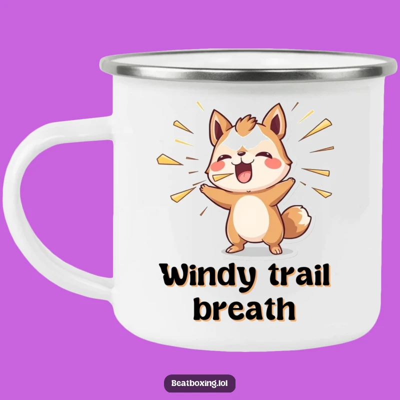Funny Animal Campfire Mug - Rustic Rhythmic Air Design