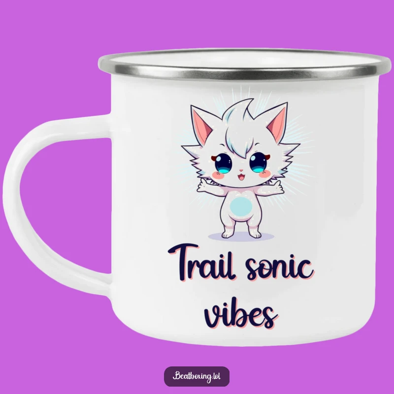Funny Sonic Vibration Camping Mug - Outdoor Energy, Perfect Adventure Gift