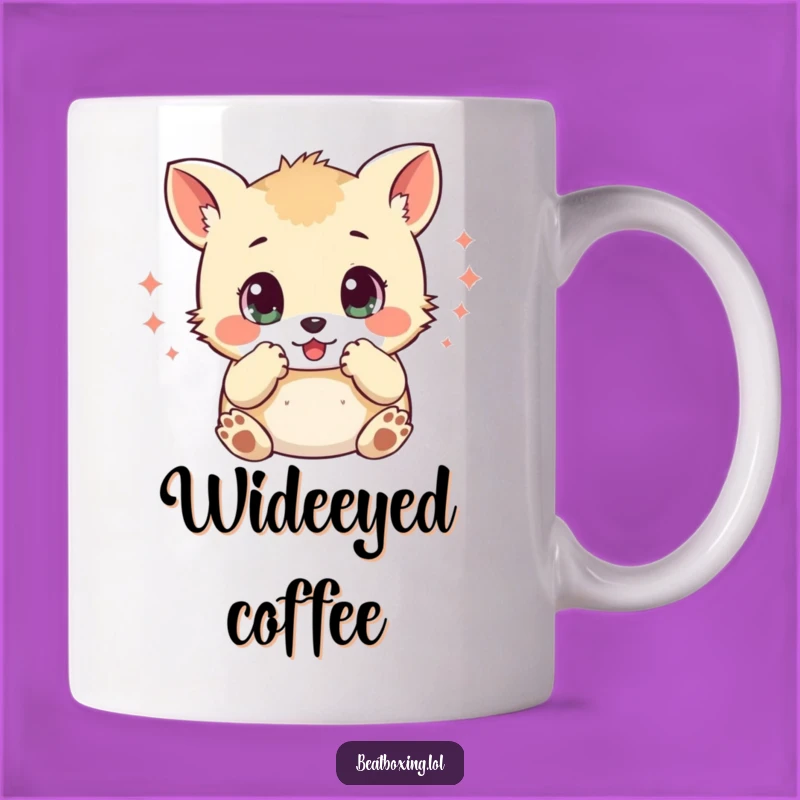 Funny Percussion Paw Animal Mug - Hilarious Gift for Music Enthusiasts