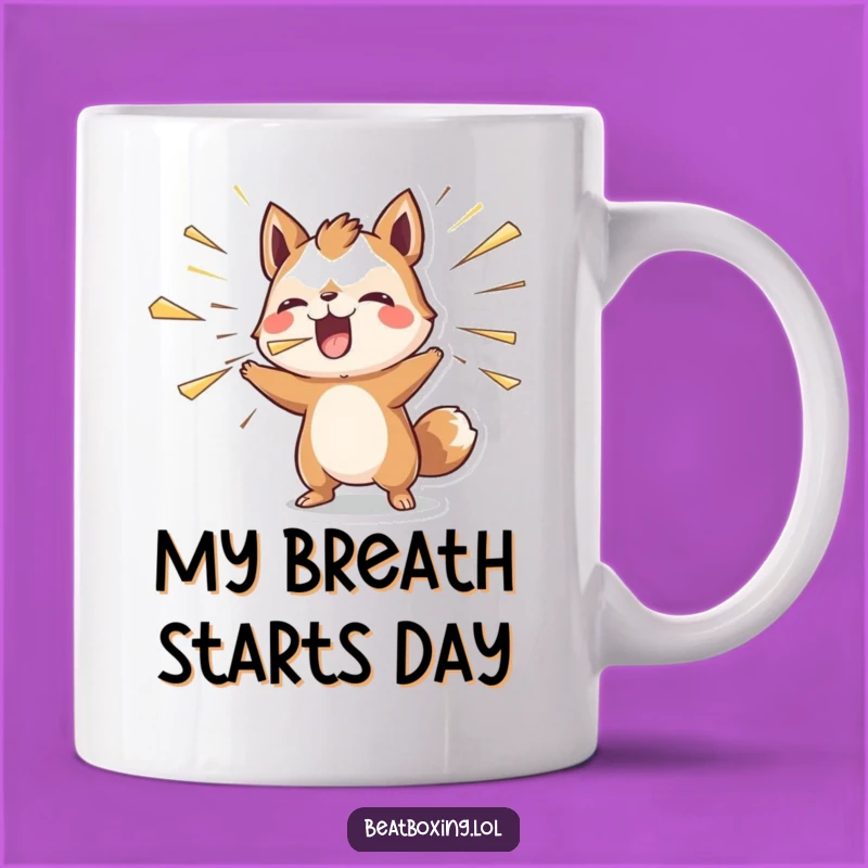 Funny Animal Wind Mug - Rhythmic Air Blowing Gift for Expressives