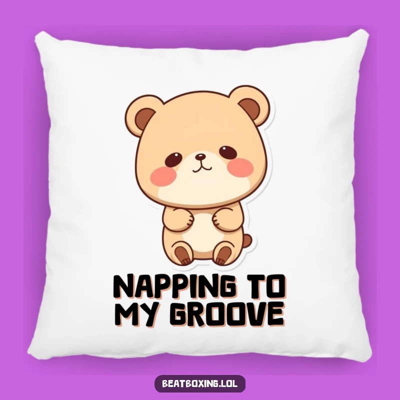 Funny Bear Bobbing Head Pillow: Cute Character, Perfect Humorous Gift for Cozy Comfort