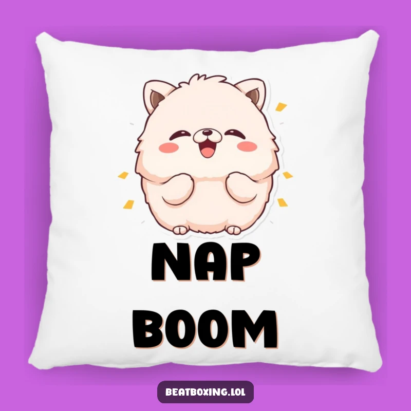 Funny Boom Animal Pillow: Cuddle Up with Cartoon Comedy!