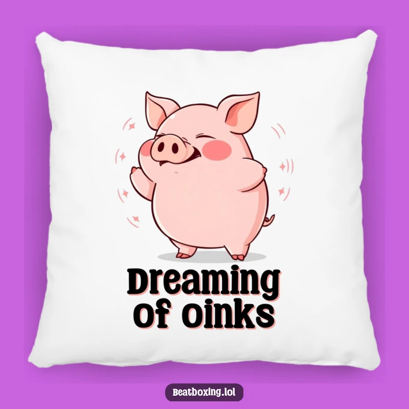 Funny Plump Pig Grunting Pillow: Cuddle Up with Deep Rhythms