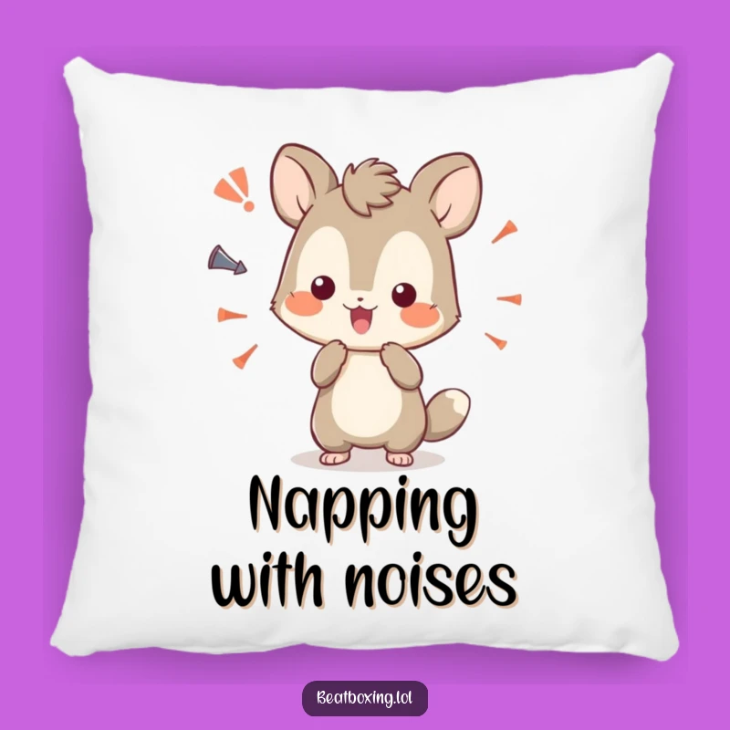 Cozy Funny Sound Explorer Animal Pillow: Curious Character for Sonic Comfort
