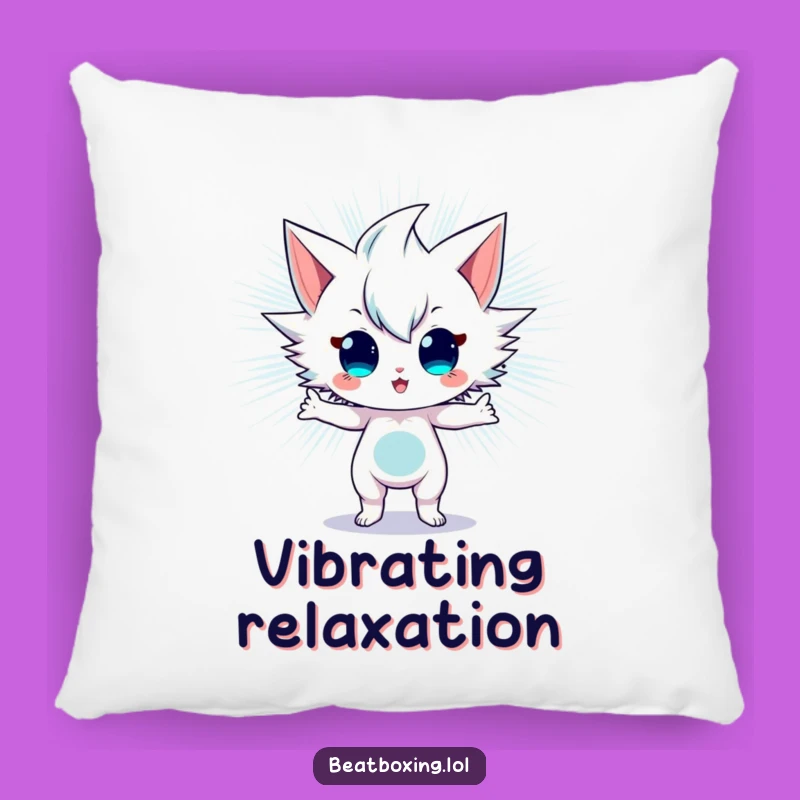 Funny Sonic Vibration Pillow - Cozy Energy, Perfect Comfort Gift