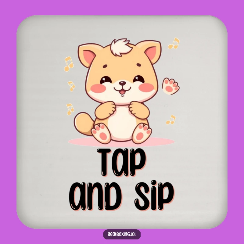 Funny Rhythm Animal Coaster: Keep Your Surface Groovy!