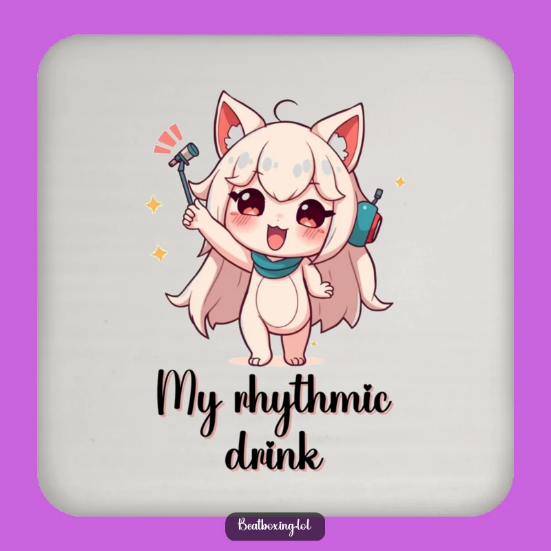 Funny Rhythm Coasters - Dynamic Decor, Perfect Housewarming Gift
