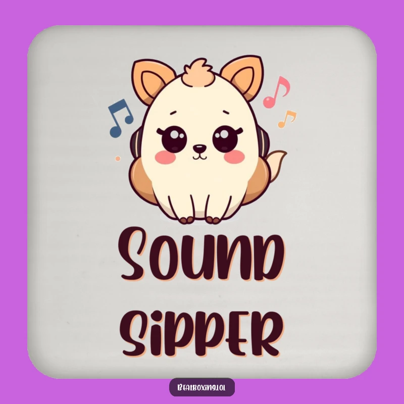 Funny Animal Music Coasters - Protect Surfaces with Sound, Perfect Gift