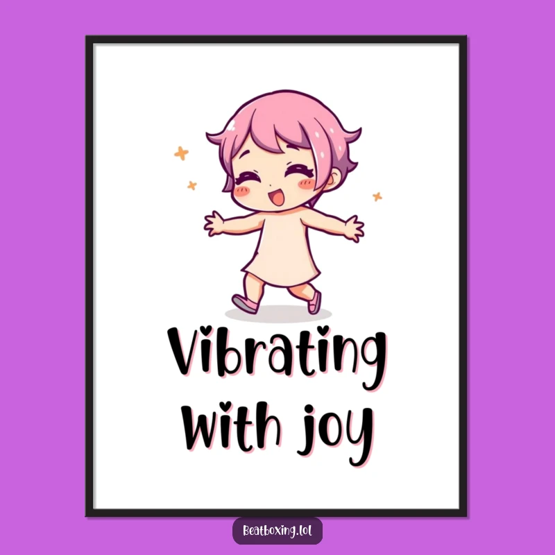 Funny Dance Poster - Rhythmic Movement Art, Perfect Wall Decor Gift