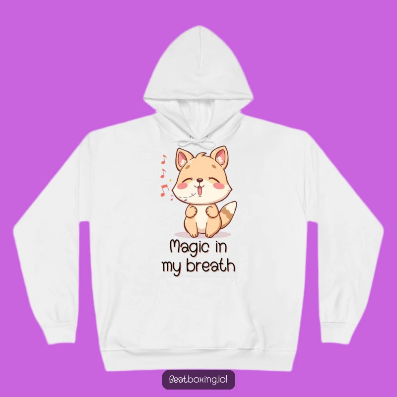 Cozy Funny Magic Music Animal Hoodie: Whimsical Creator of Melodies