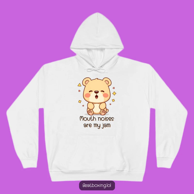 Funny Bear Vocal Experiment Hoodie: Cozy Comfort and Hilarious Sounds