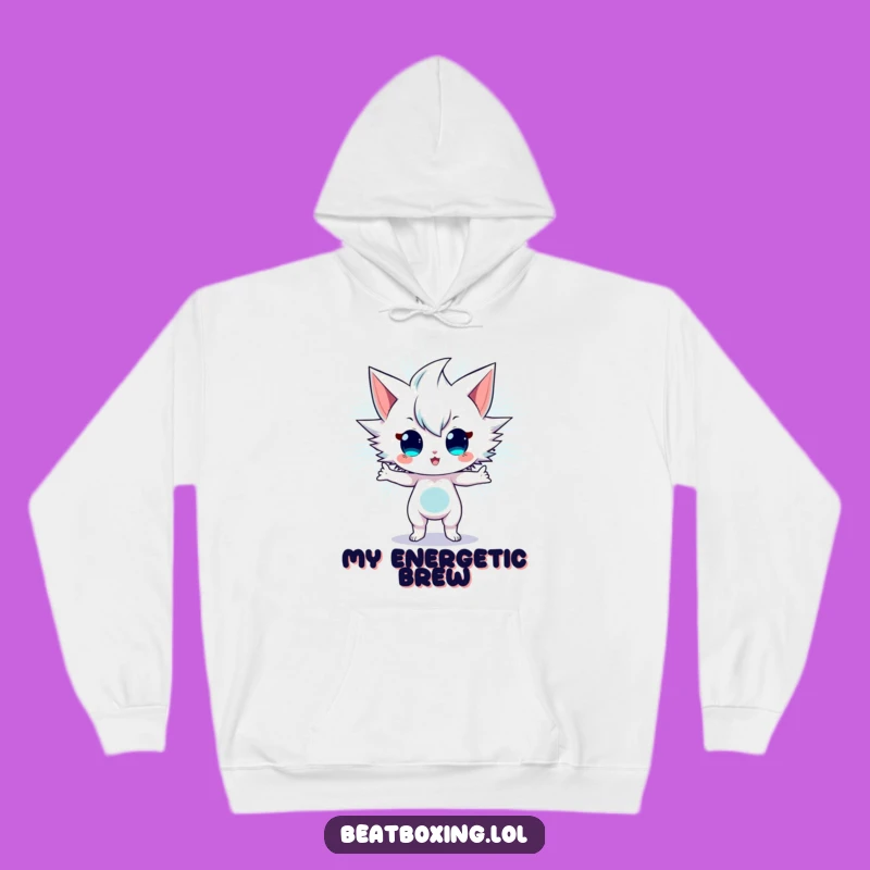 Funny Sonic Vibration Hoodie - Cozy Energy, Perfect Gift for the Loud