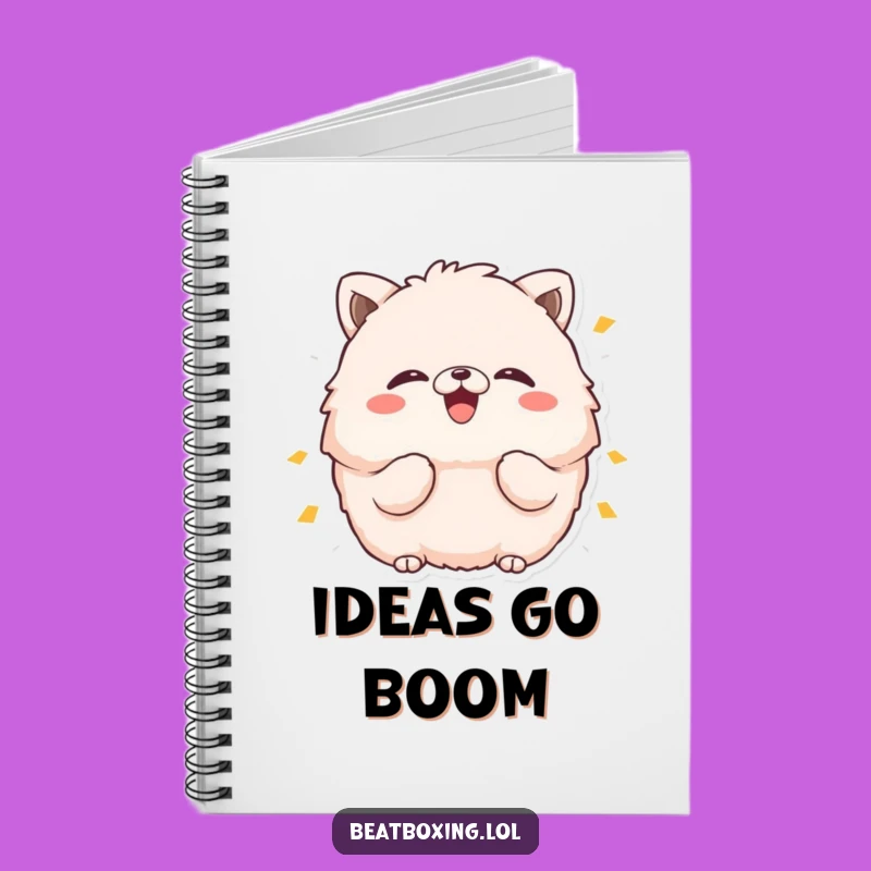 Funny Boom Animal Notebook: Jot Down Your Loudest Ideas!
