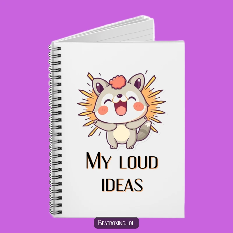 Funny Boom Animal Notebook: Make Your Notes Go 'BOOM'!