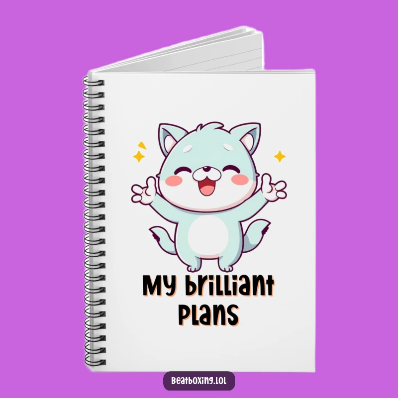 Funny Kawaii Animal Notebook: Energetic Cover, Hilarious Journal, Perfect Gift for Writers!