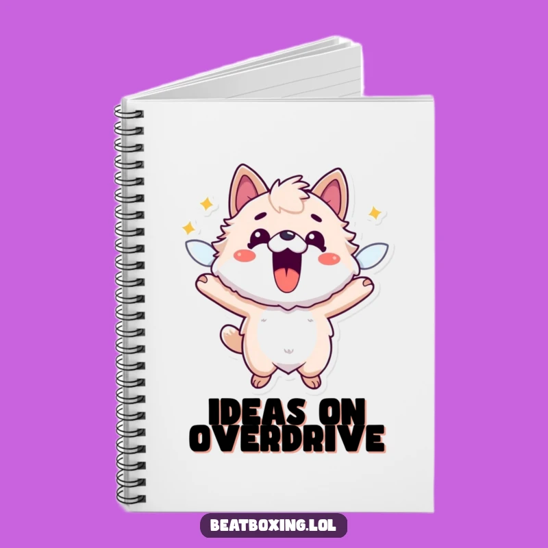 Funny Fuzzy Animal Notebook: Jot Down Ideas with Energetic Flair!