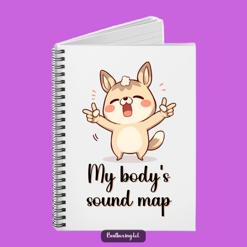 Funny Body Sound Animal Notebook: Record Your Ideas with a Sound Creator