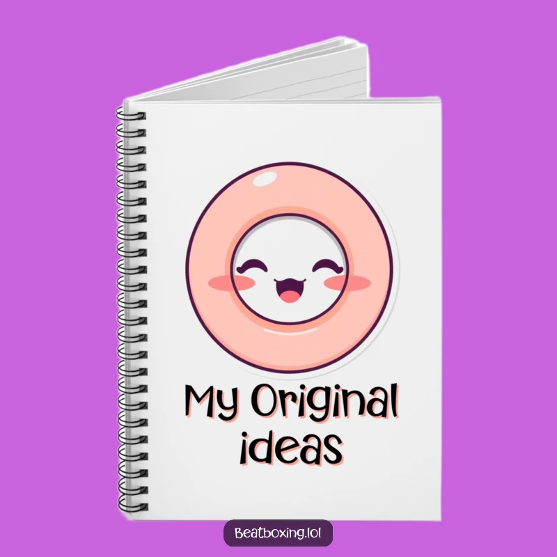 Funny O-Mouth Notebook - Write Your Song, Perfect Gift for Creators