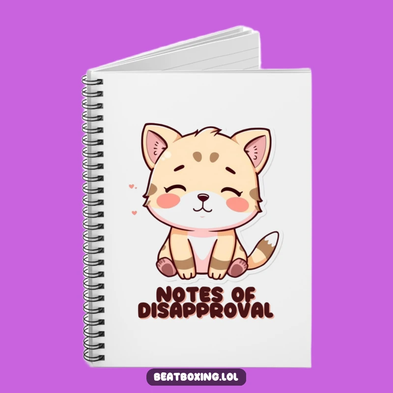 Funny Animal Tsk Notebook - Journal Your Thoughts with Sass