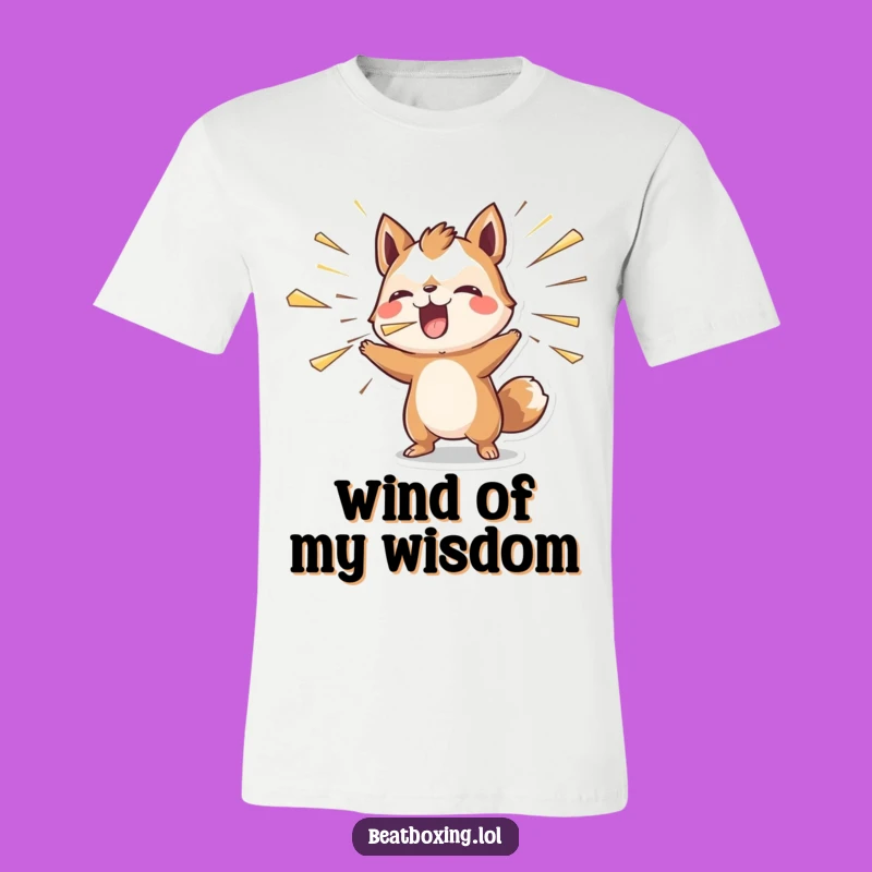 Funny Animal Breath T-Shirt - Intense Rhythmic Air Design