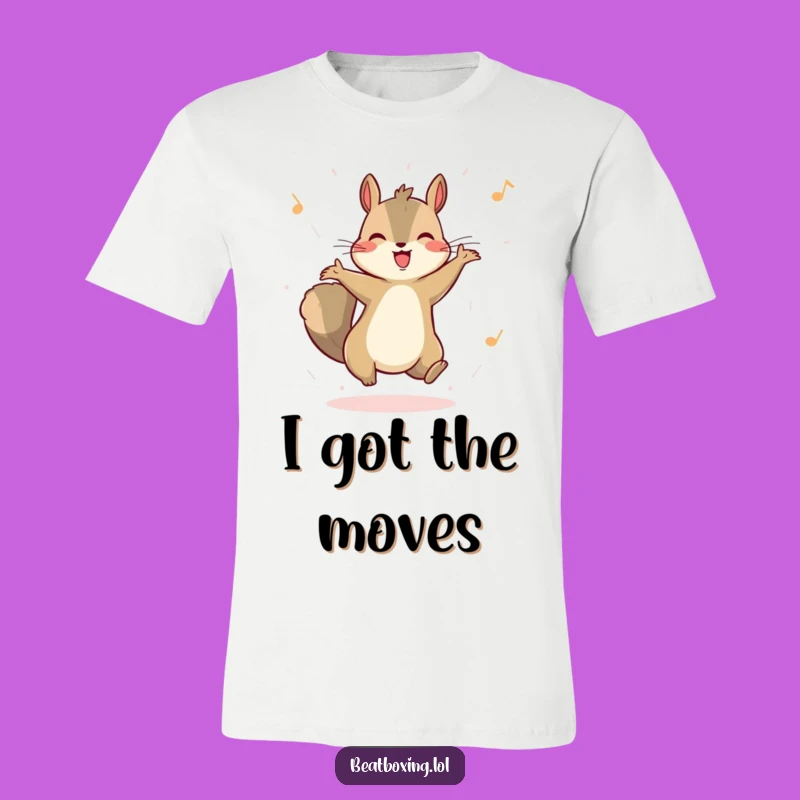 Funny Squirrel Dancer T-Shirt: Groove to Your Own Beat!