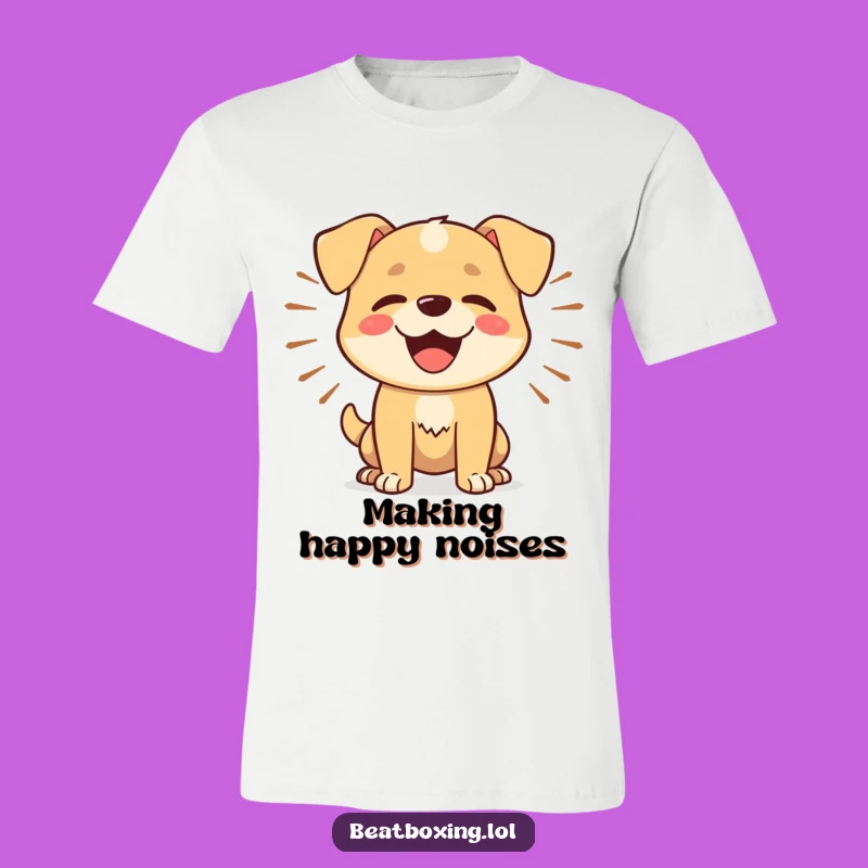 Funny Dog Barker T-Shirt: Happy Howls, Hilarious Gift Tee