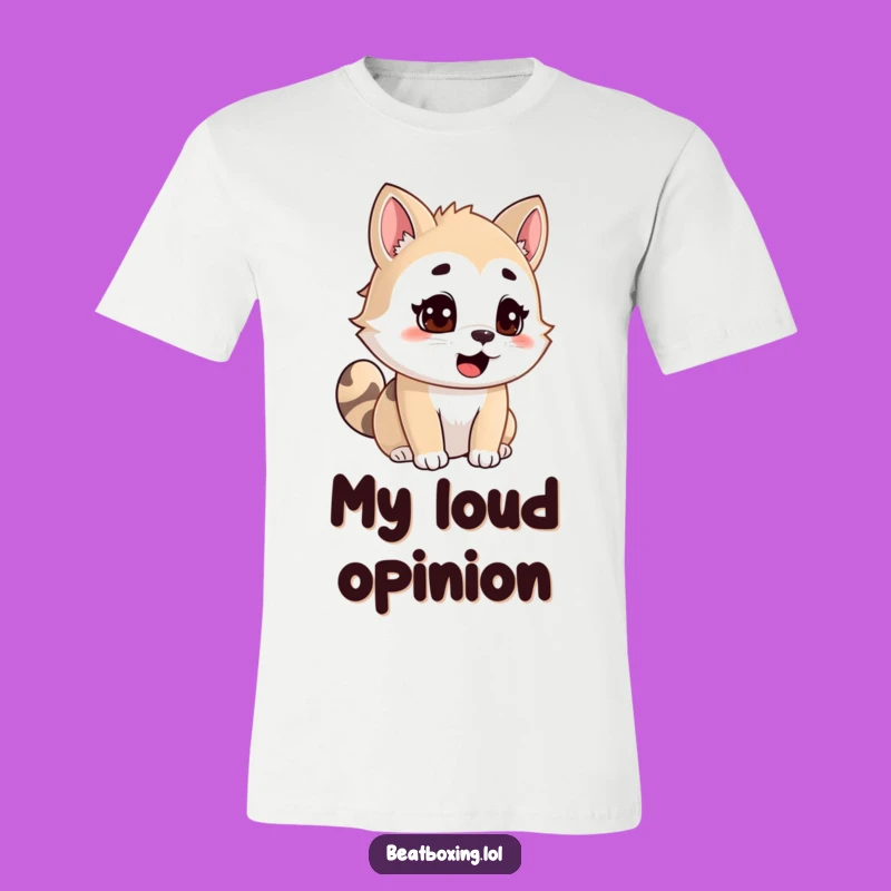 Funny Animal T-Shirt: Concentrated Singer, Vocalizing Fun, Perfect Gift for Music Lovers!