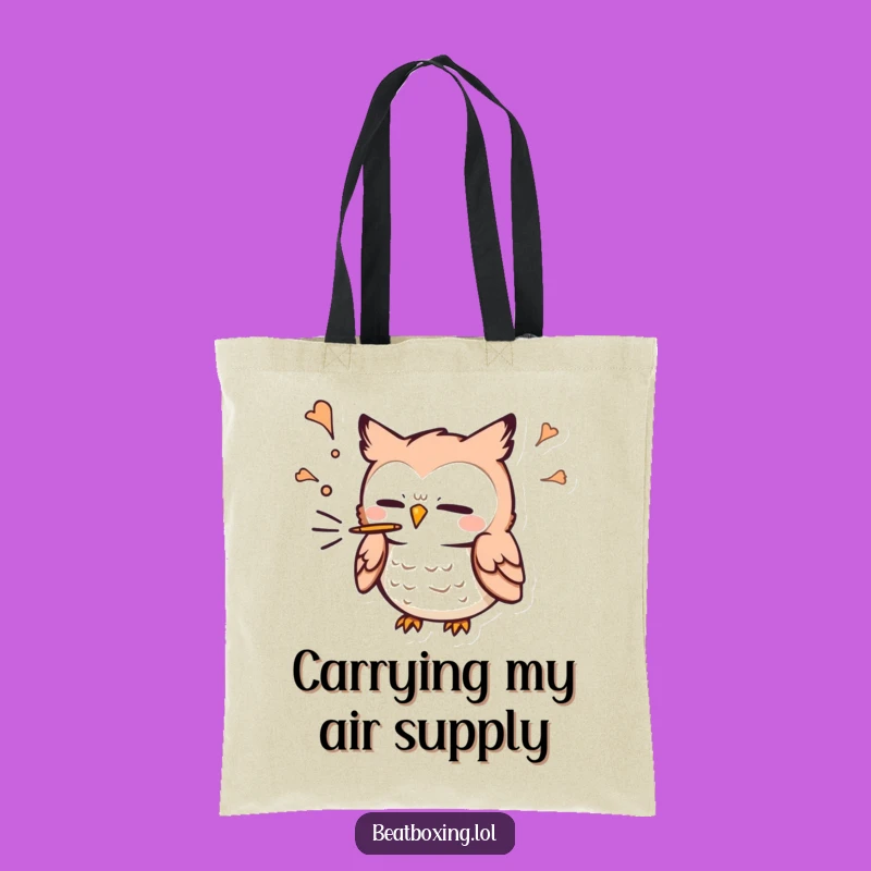 Funny Owl 'P' Sound Tote Bag: Stylish & Practical Bag, Perfect Funny Gift Accessory