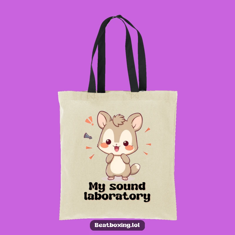Funny Sound Explorer Animal Tote Bag: Carry Your Experiments with Curiosity